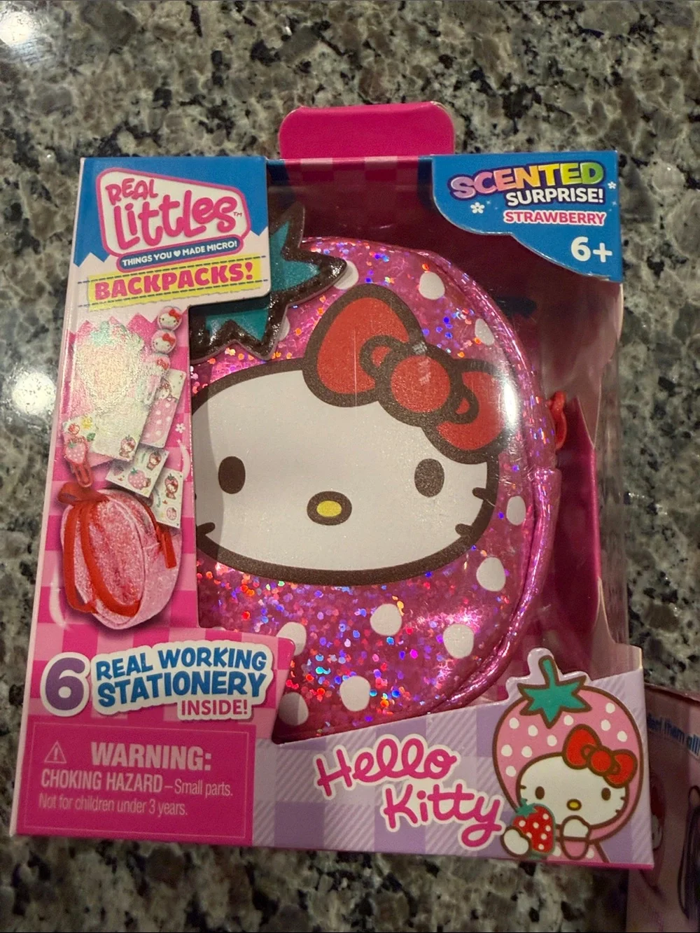 Sanrio Hello Kitty Pink & Kuromi Purple Scented Stationery Backpack Sets